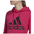 foyter adidas performance loungewear essentials logo fleece hoodie matzenta extra photo 4
