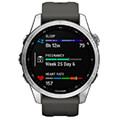 rolo garmin fenix 7s silver with graphite extra photo 2
