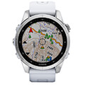 rolo garmin fenix 7s silver with whitestone extra photo 1