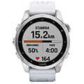 rolo garmin fenix 7s silver with whitestone extra photo 2