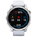 rolo garmin fenix 7s silver with whitestone extra photo 3