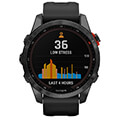 rolo garmin fenix 7s solar slate gray with black extra photo 3