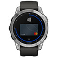 rolo garmin fenix 7 silver with graphite extra photo 2