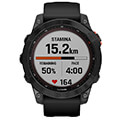 rolo garmin fenix 7 solar slate gray with black extra photo 2