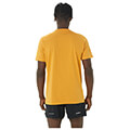 mployza asics tiger ss tee portokali extra photo 1