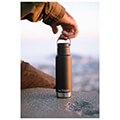 pagoyri klean kanteen classic insulated water bottle with loop cap mayro 355 ml extra photo 3