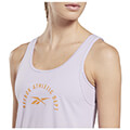 fanelaki reebok sport workout ready supremium graphic tank top lila extra photo 2