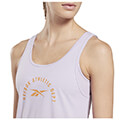 fanelaki reebok sport workout ready supremium graphic tank top lila l extra photo 2