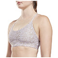 mpoystaki reebok sport lux strappy modern safari print bra lila extra photo 3