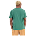mployza new balance athletics sports club cotton jersey t shirt prasini extra photo 1