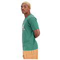 mployza new balance athletics sports club cotton jersey t shirt prasini extra photo 2