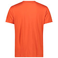 mployza cmp tropical print t shirt portokali extra photo 1