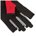 gantia musto essential sailing short finger glove kokkina extra photo 1