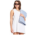 petseta bodytalk logo towel lila extra photo 3
