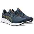 papoytsi asics patriot 13 mple skoyro portokali extra photo 3