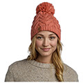 skoyfos buff knitted polar beanie caryn crimson korali extra photo 1