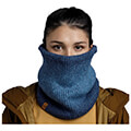 prostateytiko laimoy buff knitted fleece neckwarmer marin denim mple extra photo 2