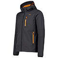 mpoyfan cmp softshell jacket with detachable hood anthraki extra photo 2