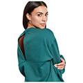 mployza bodytalk less is more open back sweater prasini xs extra photo 3