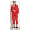 zaketa bodytalk material girl turtle neck cropped zip sweater kokkini extra photo 3