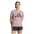 mployza adidas performance run it brand love tee roz extra photo 2