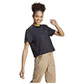 mployza adidas performance vibrant print 3 stripes cropped tee mayro m extra photo 3