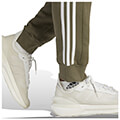 panteloni adidas performance essentials fleece 3 stripes tapered cuff pants ladi extra photo 4