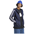 zaketa adidas performance essentials fleece 3 stripes full zip hoodie mple skoyro extra photo 3
