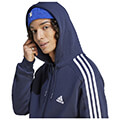 zaketa adidas performance essentials fleece 3 stripes full zip hoodie mple skoyro extra photo 4