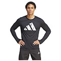 mployza adidas performance run it badge of sport ls tee mayri s extra photo 2
