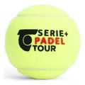 mpalakia tretorn serie padel tour 3 tube balls kitrina extra photo 1