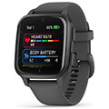 rolo garmin venu sq 2 shadow gray with slate bezel extra photo 2