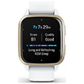rolo garmin venu sq 2 white with cream gold bezel extra photo 3