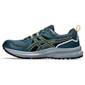 papoytsi asics trail scout 3 petrol portokali usa 95 eu 435 extra photo 2