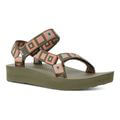sandali teva midform universal xaki roz extra photo 3