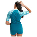 antiliaki mployza speedo printed ss rash top tirkoyaz extra photo 3