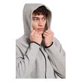 zaketa bodytalk raglan fz hoodie gkri melanze extra photo 3