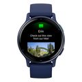rolo garmin vivoactive 5 metallic navy with navy extra photo 3