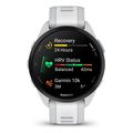 rolo garmin forerunner 165 mist gray with whitestone extra photo 2