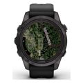 rolo garmin fenix 7s pro sapphire solar titanium carbon gray dlc with black extra photo 3