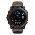 rolo garmin fenix 7x pro sapphire solar titanium carbon gray dlc with titanium extra photo 2
