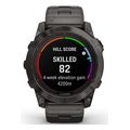 rolo garmin fenix 7x pro sapphire solar titanium carbon gray dlc with titanium extra photo 3