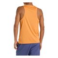 fanelaki new balance run singlet portokali extra photo 1