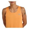 fanelaki new balance run singlet portokali extra photo 3