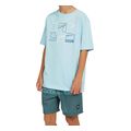 mployza o neill graphic t shirt morning glory galazia extra photo 2