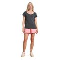 mployza bodytalk t shirt v neck button down back anthraki l extra photo 2