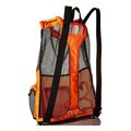 sakidio platis tyr big mesh mummy backpack portokali 40 l extra photo 1