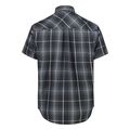 poykamiso cmp short sleeve checked shirt anthraki extra photo 1