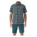 poykamiso cmp short sleeve checked shirt anthraki extra photo 3