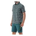 poykamiso cmp short sleeve checked shirt anthraki extra photo 4